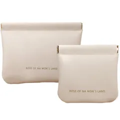 【人気商品】普段使い 多機能 おしゃれ 生理用 出張 旅行用 小物入れ コスメポーチ メイクポーチ 小物用収納ポーチ メイクポーチ ミニポーチリップポーチ 大容量 シンプルメイクポーチ 携帯用 防水 収納 レディース 化粧ポーチ 小さめ 小さめ (ホワイト)