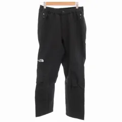 ザノースフェイス THE NORTH FACE アルパインライトパンツ Alpine Light Pants イージー ロゴ ストレッチ ナイロン L 黒 ブラック NBW32027 /GV ■GY14
