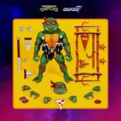 【中古】フィギュア ラファエロ 「ティーンエイジ・ミュータント・ニンジャ・タートルズ」 TMNT wave1 アルティメイト 7インチ アクションフィギュア