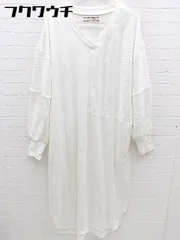◇ A.I.C エーアイシー 長袖 ロング ワンピース サイズM ホワイト レディース 【中古】 【1002802327926】