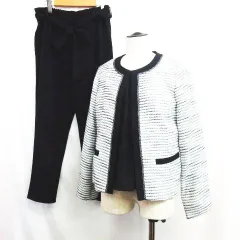 3点セット AddRouge アッドルージュ スーツ レディース セレモニースーツ パンツスーツ セットアップ 大きいサイズ XL 入学式 入園式 卒業式 七五三 お宮参り レディース D003L