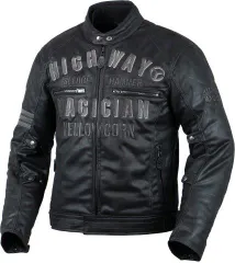 ウィンタージャケット ブラック/ガンメタ 3Lサイズ SJ-5305 イエローコーン