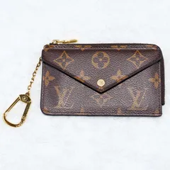 LOUIS VUITTON ルイヴィトン M69431 モノグラム ポルトカルトレクトヴェルソ カードケース コインケース ブラウン ブラック