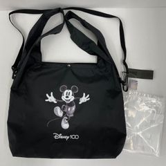 【美品タグ付】ウィンダンシー ミッキーマウス マルシェバッグ/WIND AND SEA MICKEY MOUSE MARCHE BAG/ディズニー DISNEY/ブラック系 黒 BLACK/Fサイズ/ 服飾 (75-2024-0925-KO-001)