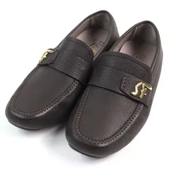 Ferragamo ラバー　サンダル　リボンモチーフ　ブラック　サイズ6 フェラガモラバーサンダルリボンモチーフブラックサイズ7