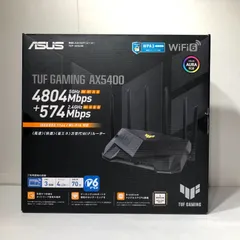 ASUS TUF AX5400 無線LANルーター 中古品 中古】ASUS TUF-AX5400 Wi-Fi6(11ax)対応無線LANルーター/(2021