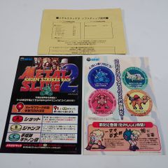 ■純正インスト+取扱説明書+帯1本　メタルスラッグ3　MVS MVS メタルスラッグ3 純正インスト+取扱説明書+帯1本 NEOGEO