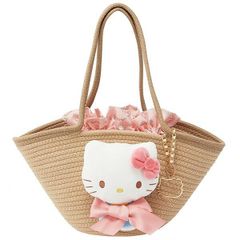 サ*ン様 サンリオ・ハローキティ・とても可愛いキティちゃんカゴバッグ♡ サ*ン様 サンリオ・ハローキティ・とても可愛いキティちゃんカゴバッグ