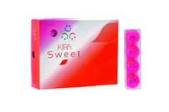 キャスコ(Kasco) ゴルフボール レディース KIRA SWEET キャラマーク入り 4個入り