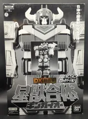 【美品・デカール未使用】DX超合金 ブラックバージョン　星獣合体 ギンガイオー 星獣戦隊ギンガマン DX超合金星獣合体ギンガイオー ブラック