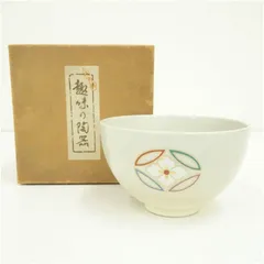 京焼　原平窯　加藤昌山造　御本手結熨斗　数茶碗　九客　共箱　V　R7008B Amazon | 京焼 原平窯 加藤昌山造 御本手結熨斗 数茶碗 九客 共