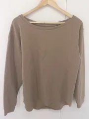 ◇ Simplicite シンプリシテェ 長袖 トレーナー カットソー ブラウン レディース  【中古】 【1206030006213】