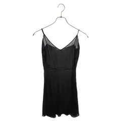 Christian Dior (クリスチャンディオール) シースルー キャミソールワンピース ネイビー 841R34A6700 レディースのサムネイル