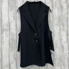 【 classicalelf 】クラシカルエルフ スタイリッシュの新顔 サイドベルトオーバージレベスト ブラック Mサイズ