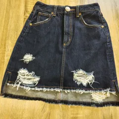 MURUA ムルーア　デニムスカート　ブルー　1（S）サイズ。
