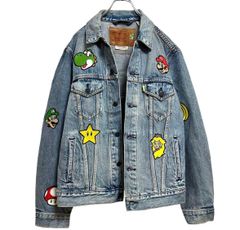 マリオ✖︎リーバイス デニムジャケット - メルカリ