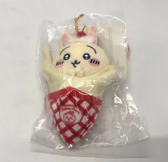 ちいかわ クレープくじ C賞 うさぎ マスコット ぬいぐるみ キーホルダー