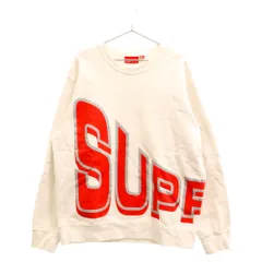 18SS Supreme side arc crewneck Lトップス