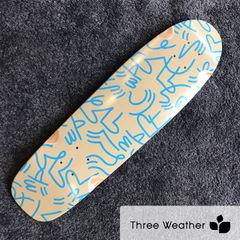 クルージング スケートボード THREE WEATHER スリーウェザー SBMR2101 TW ARTIST COLLAB LUCAS BEAUFORT　デッキのみ（送料別途／お問い合わせください）