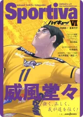 【中古】雑貨 牛島若利 B5サイズビジュアルボード 「ライトノベル ハイキュー!! ショーセツバン!! ハイキュー×Sportiva! 第6巻」 アニメイト購入特典