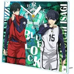 【中古】置き時計・掛け時計 潔世一＆糸師凛 アクリル置時計 「ブルーロック」