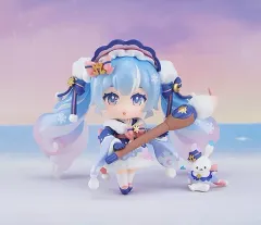 【中古】フィギュア ねんどろいど 雪ミク 冬麗 Ver. 「キャラクター・ボーカル・シリーズ 01 初音ミク」 GOODSMILE ONLINE SHOP＆ワンダーフェスティバル2023冬限定