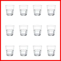 【在庫セール】8oz 240ml 12個セット 業務用 割れにくい タンブラー 食洗機対応 重ねてもくっつかない Group プラスチック コップ スタッキング Thunder クリア PLPCTB108CL-12S