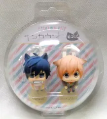 【中古】小物(キャラクター) 黒瀬陸&城谷忠臣(ネコミミ) でふぉめくりっぷ(第2弾) 「テンカウント」のサムネイル