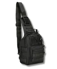 [Ventury] ショルダーバッグ メンズ ワンショルダーバッグ 大容量 軽量 防水 ミリタリー ボディバッグ 斜めがけ 多機能 通勤 通学 旅行 アウトドア ブラック 登山 キャンプ サイクリング フィッシング 