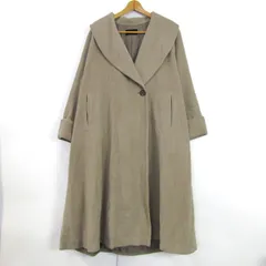 バジーレ28 ロングコート ウール アウター 日本製 レディース 38サイズ ベージュ BASILE28 【中古】