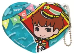 【中古】キーホルダー・マスコット(男性) 千葉翔也(SparQlew) 「セガコラボカフェ Kiramune cafe ハート型カラーアクリルボールチェーン パレードver.」