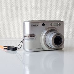 通電・基本動作確認 ケンコー Kenko DSC525Z 単三電池が使える コンパクト デジカメ コンデジ レトロデジカメ オールドデジカメ