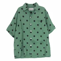 2025年最新】WACKO MARIA DOTS OPEN COLLAR SHIRTの人気アイテム 
