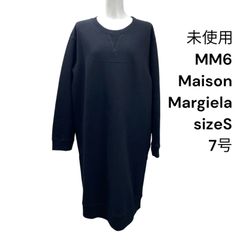 MM6 メゾンマルジェラ サークルシルエット 変形 トップス 黒 UNI