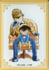 【中古】マグネット・磁石 コナン＆新一(椅子) 「連載30周年記念 名探偵コナン展 アクリルマグネット」