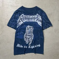 00年代 METALLICA メタリカ RIDE THE LIGHTNING バンドTシャツ バンT メンズS相当 