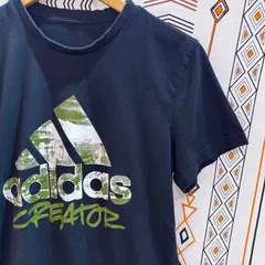 古着　Tシャツ　半袖　adidas ブラック