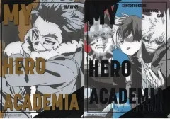 【中古】クリアファイル ホークス/エンデヴァー＆轟焦凍＆荼毘 A4クリアファイルセット(2枚組) 「一番くじ 僕のヒーローアカデミア -意志-」 G賞