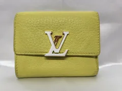 Louis Vuitton ルイヴィトン ポルトフォイユカプシーヌ XS ネオンカラー イエロー M-1177