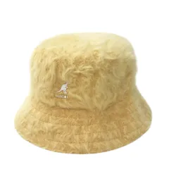 KANGOL カンゴール  ファー バケットハット アンゴラ  イエロー系 M [240101250094]