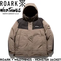 窪塚洋介着用！レアコラボROARK×WILDTHINGS ダウンジャケット