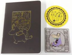 [중고] 상품 세트 무민 / 노트 & 스티커 (2 장들이) 여행 문구 [이치 반 쿠지 무민 Relaxing Trip] F상