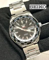 SEIKO 5 sports セイコー 5 スポーツ 自動巻き 4R36-00G0 メンズ腕時計 b100
