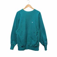 90s Champion チャンピオン リバースウィーブ スウェットシャツ トレーナー グリーン サイズ XL 古着 ヴィンテージ OLD