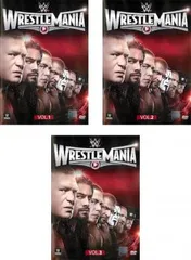 WWE レッスルマニア31(3枚セット)1、2、3【字幕】【全巻セット スポーツ 中古 DVD】レンタル落ち