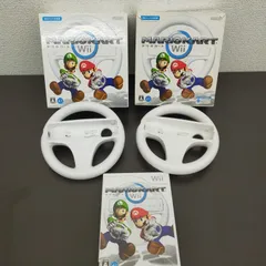 Wii マリオカート ハンドル 2点セット