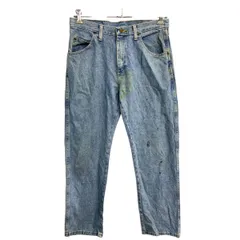 Wrangler デニムパンツ W32 ラングラー レギュラーフィット ライトブルー コットン メキシコ製 古着卸 アメリカ仕入 2412-321