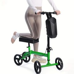 ウォーキング補助、膝スライディング、足リハビリトレーニング支援、シルバーカー 1pc ロールターウォーキングエイド、単一脚骨折用、膝
