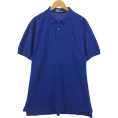 古着 ラルフローレン Ralph Lauren POLO by Ralph Lauren 半袖 ポロシャツ メンズXL相当/eaa552194