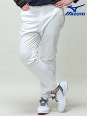 ゴルフパンツ 大きいサイズ メンズ ストレッチ 撥水 ロングパンツ 3L 4L 5L 6L スポーツ トレーニング ストレッチ MIZUNO ミズノ GOLF ホワイト